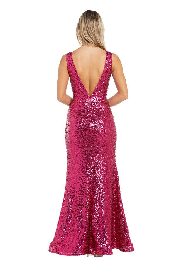 R&m Richards Chloé Sequined Gown