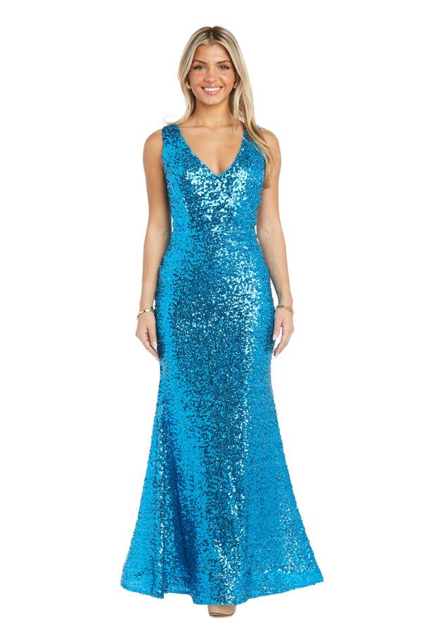 R&m Richards Chloé Sequined Gown