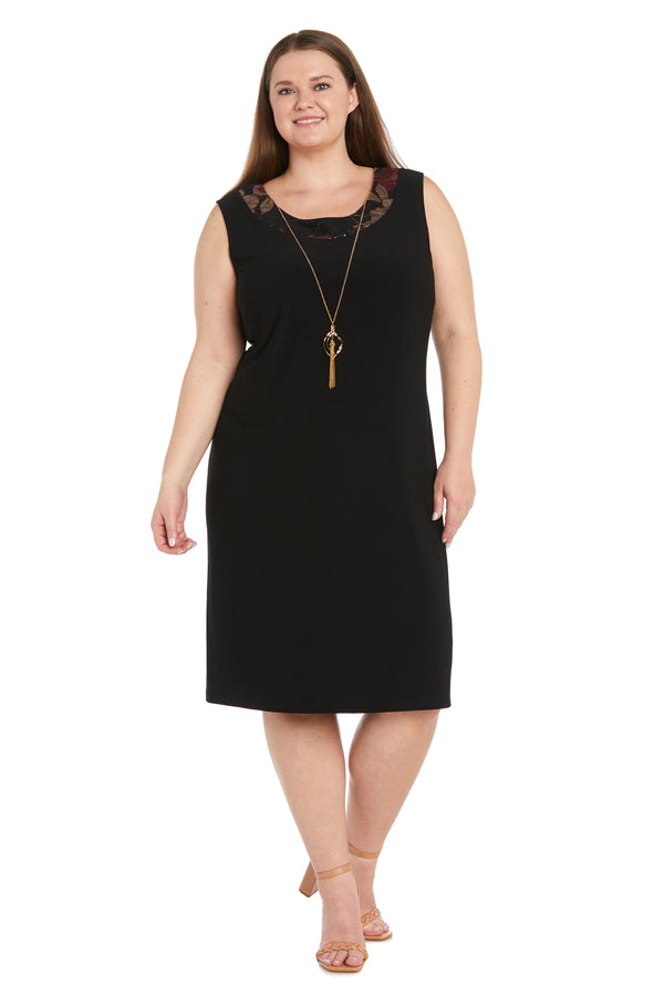 R&m Richards Daytime Swing Jacket Dress - Plus