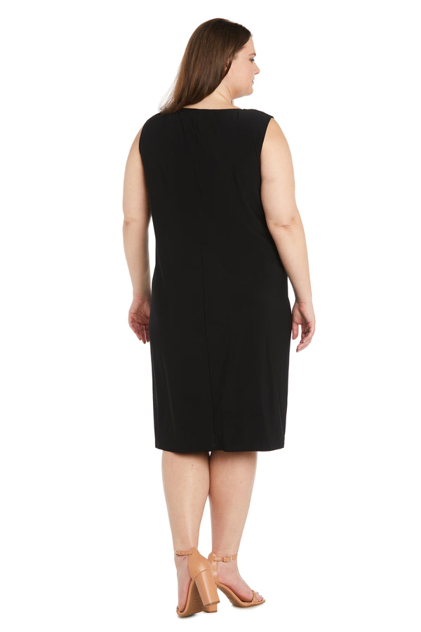 R&m Richards Daytime Swing Jacket Dress - Plus