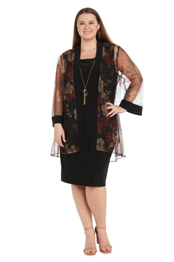 r&m richards Daytime Swing Jacket Dress - Plus