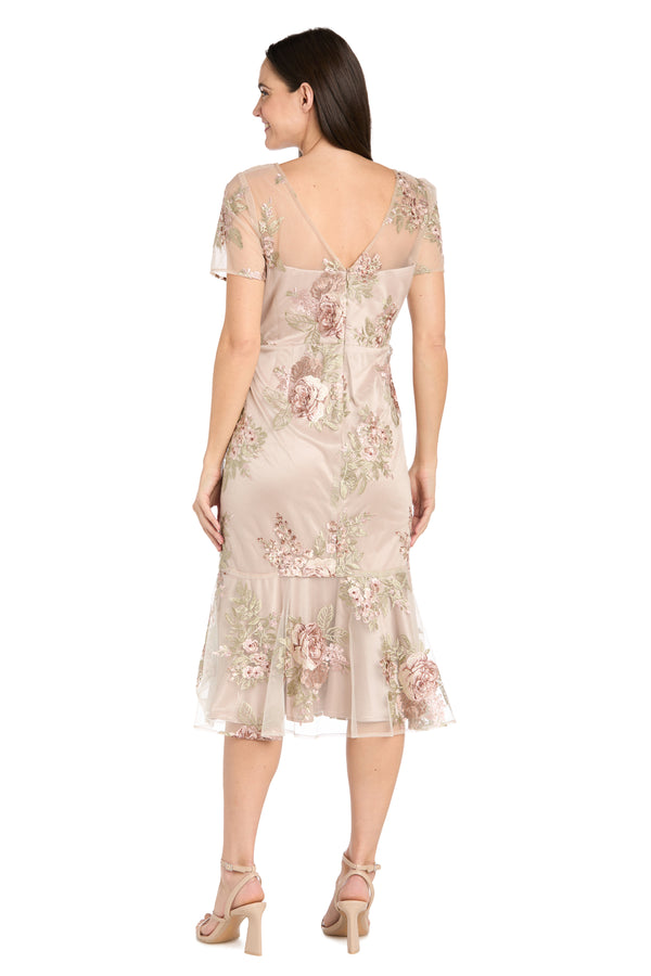 R&m Richards Ethereal Elegance Midi Dress