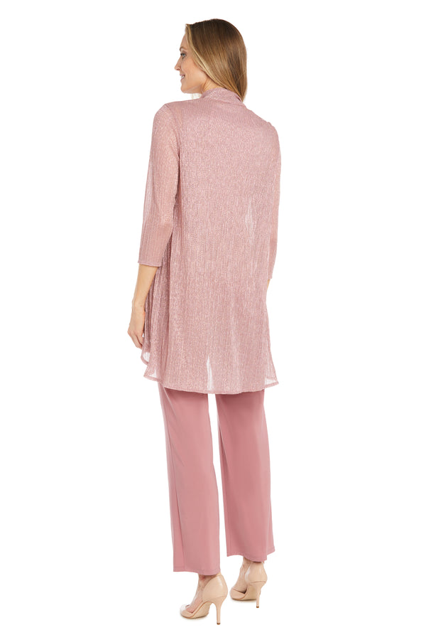 R&m Richards Festival Crinkle Duster Pant Set