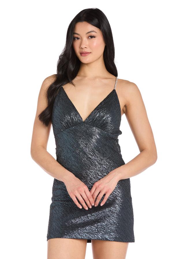 R&m Richards Mattie Mini Dress