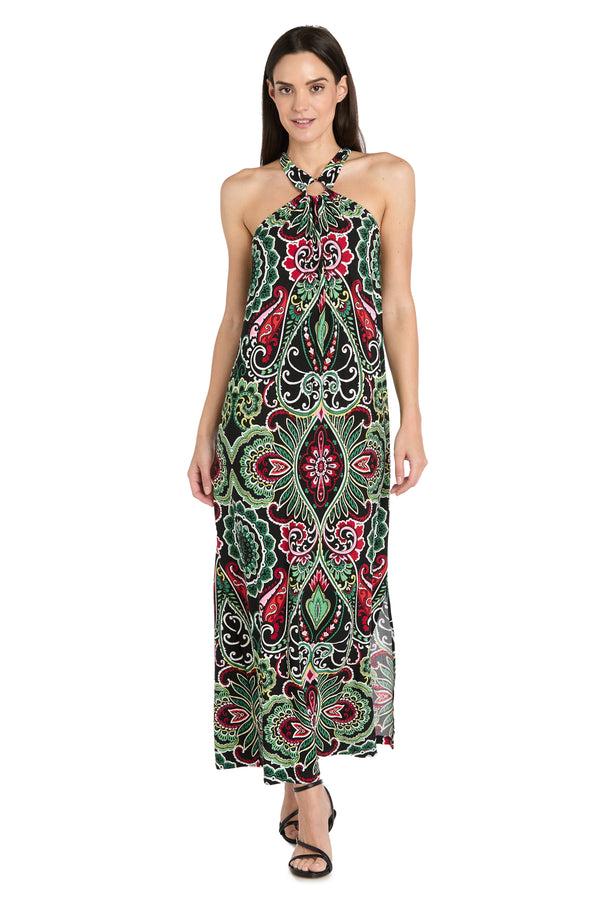 r&m richards Mystic Flow Patterned Maxi Dress