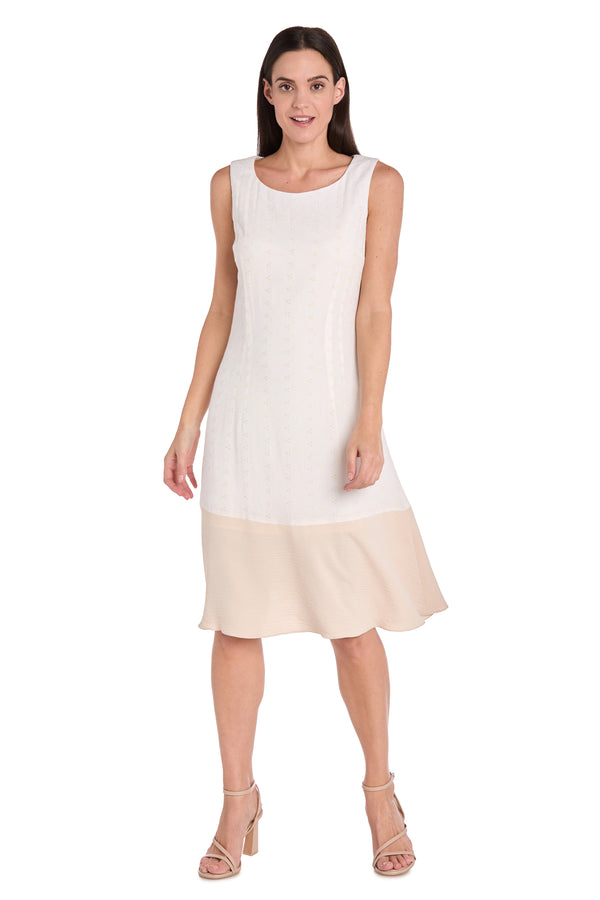 r&m richards Sandswept Eyelet Midi Dress