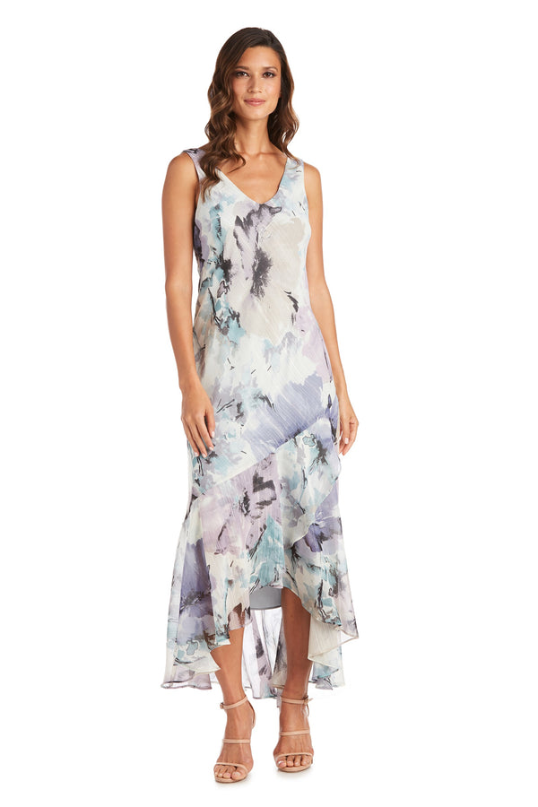 R&m Richards Two-Piece Chiffon Jacket Dress