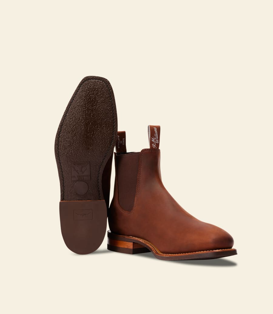 R.m. Williams Craftsman Boot – Bark Oiled Nubuck Leather