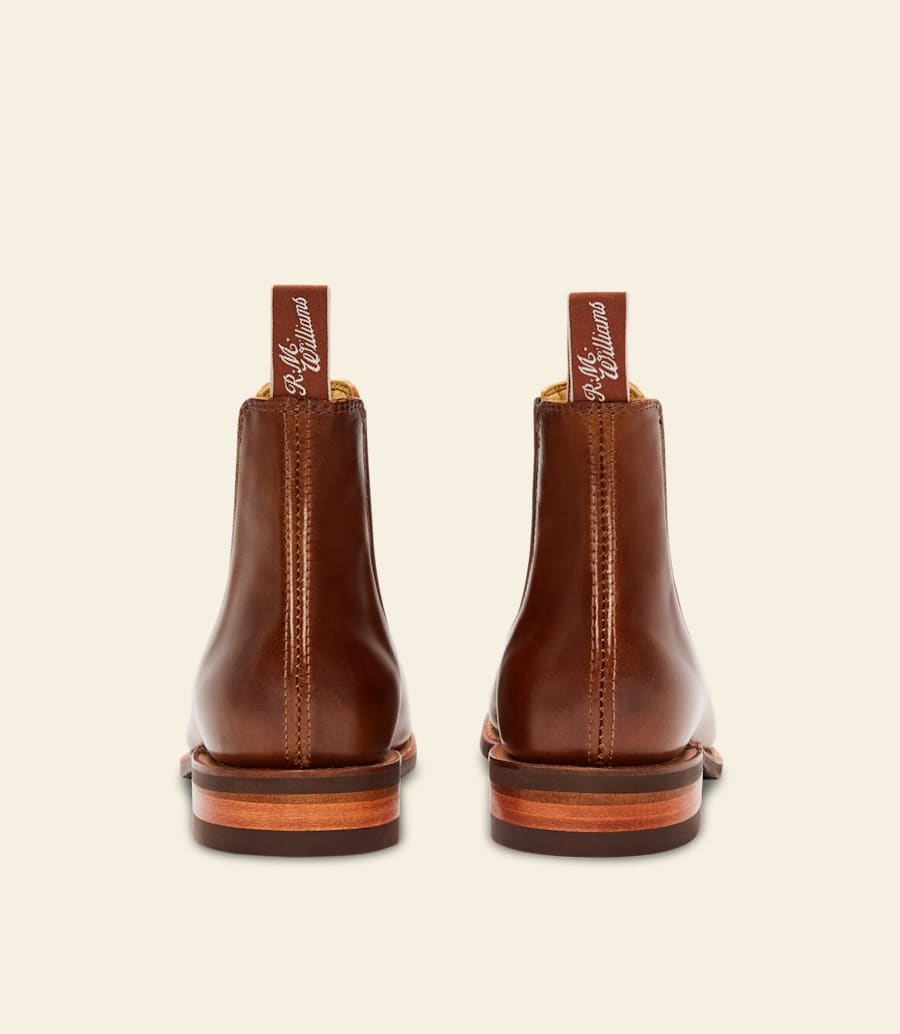 R.m. Williams Craftsman Boot – Caramel Pull-up Leather
