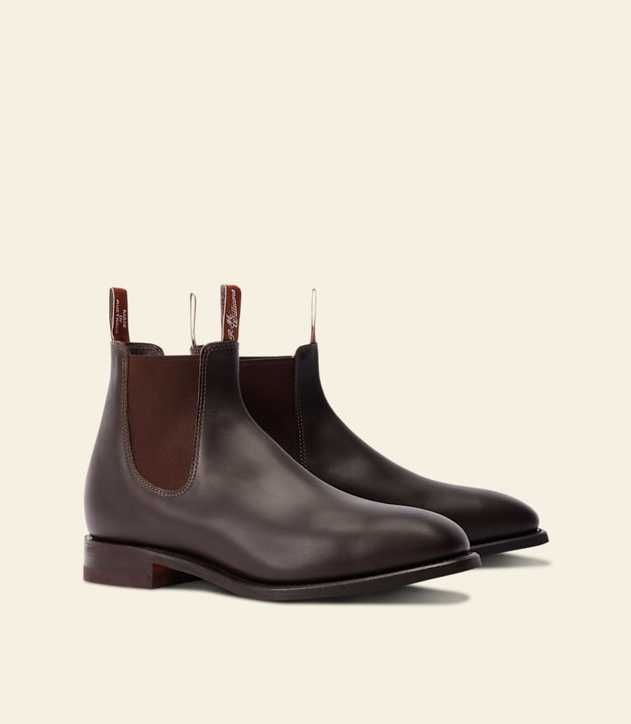 r.m. williams Craftsman boot – chestnut yearling leather