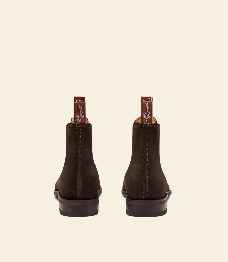 R.m. Williams Craftsman Boot – Chocolate Suede Leather