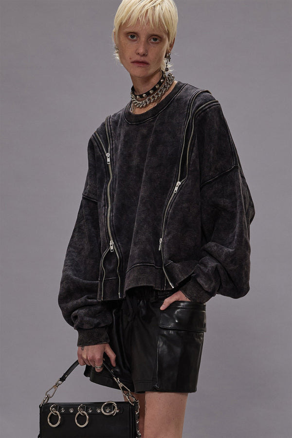 r.m. williams Gardener Commando boot – dark brown waxed suede leather