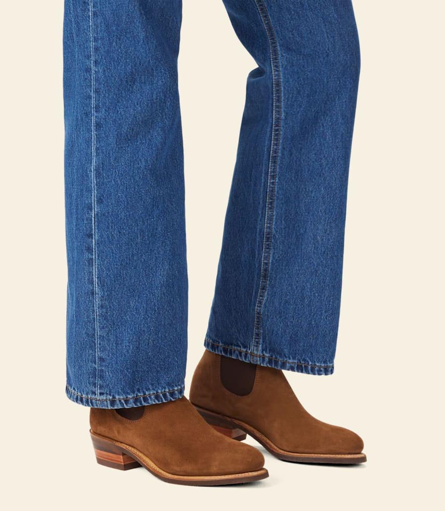 R.m. Williams Lady Yearling Boot – Cedar Suede Leather