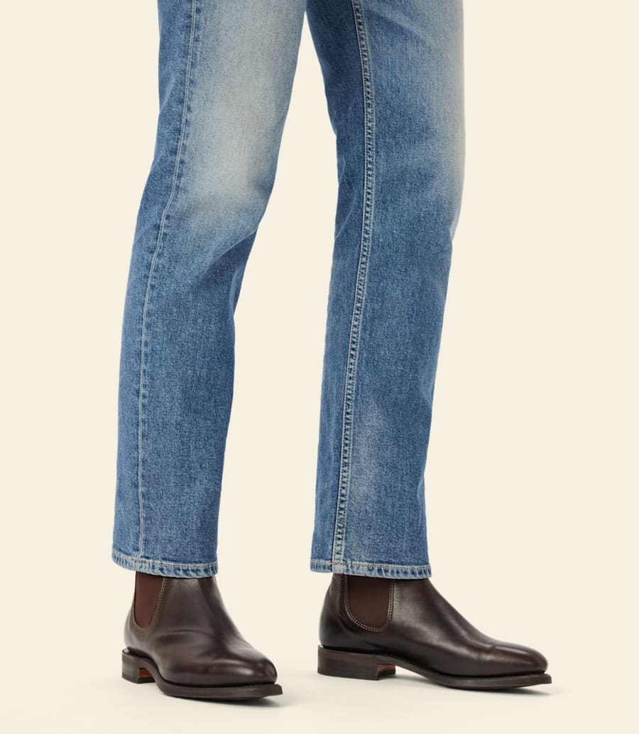 R.m. Williams Moriarty Boot – Chocolate Pull-up Leather