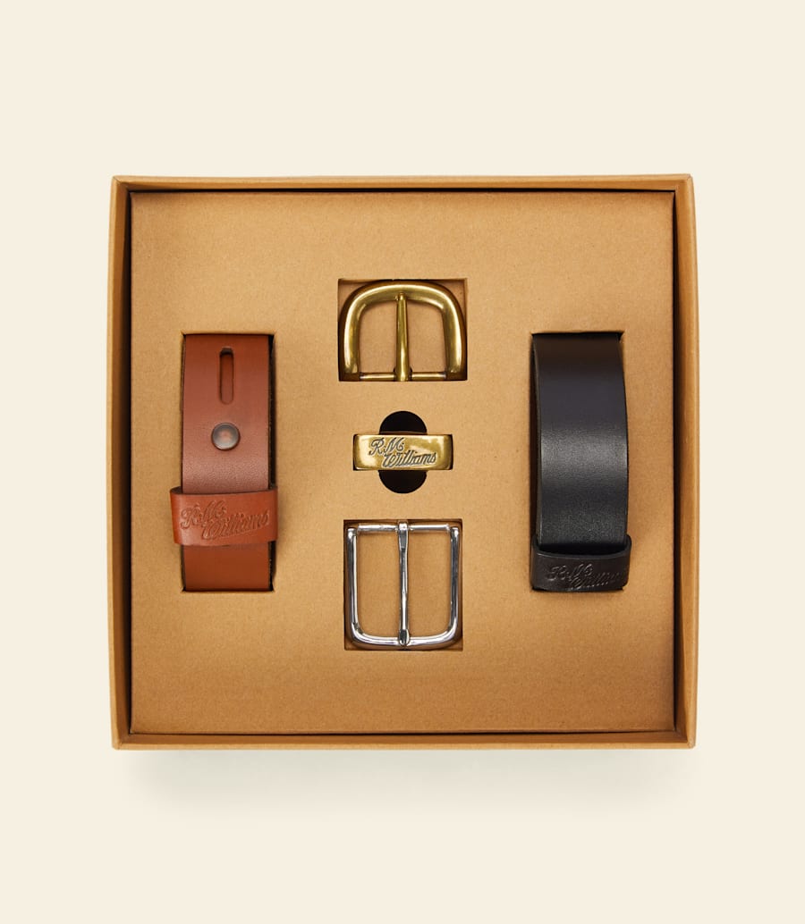 R.m. Williams 1 1/4" Belt Gift Set