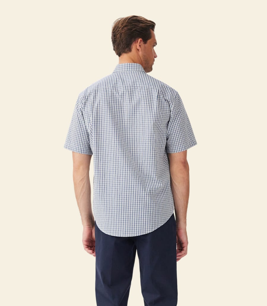 R.m. Williams Augusta Poplin Short Sleeve Shirt