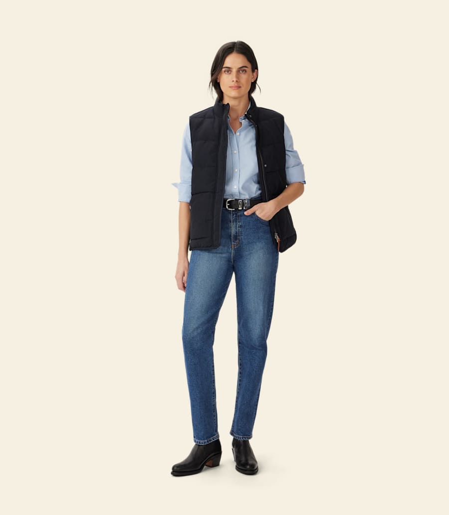 R.m. Williams Beechwood Padded Vest