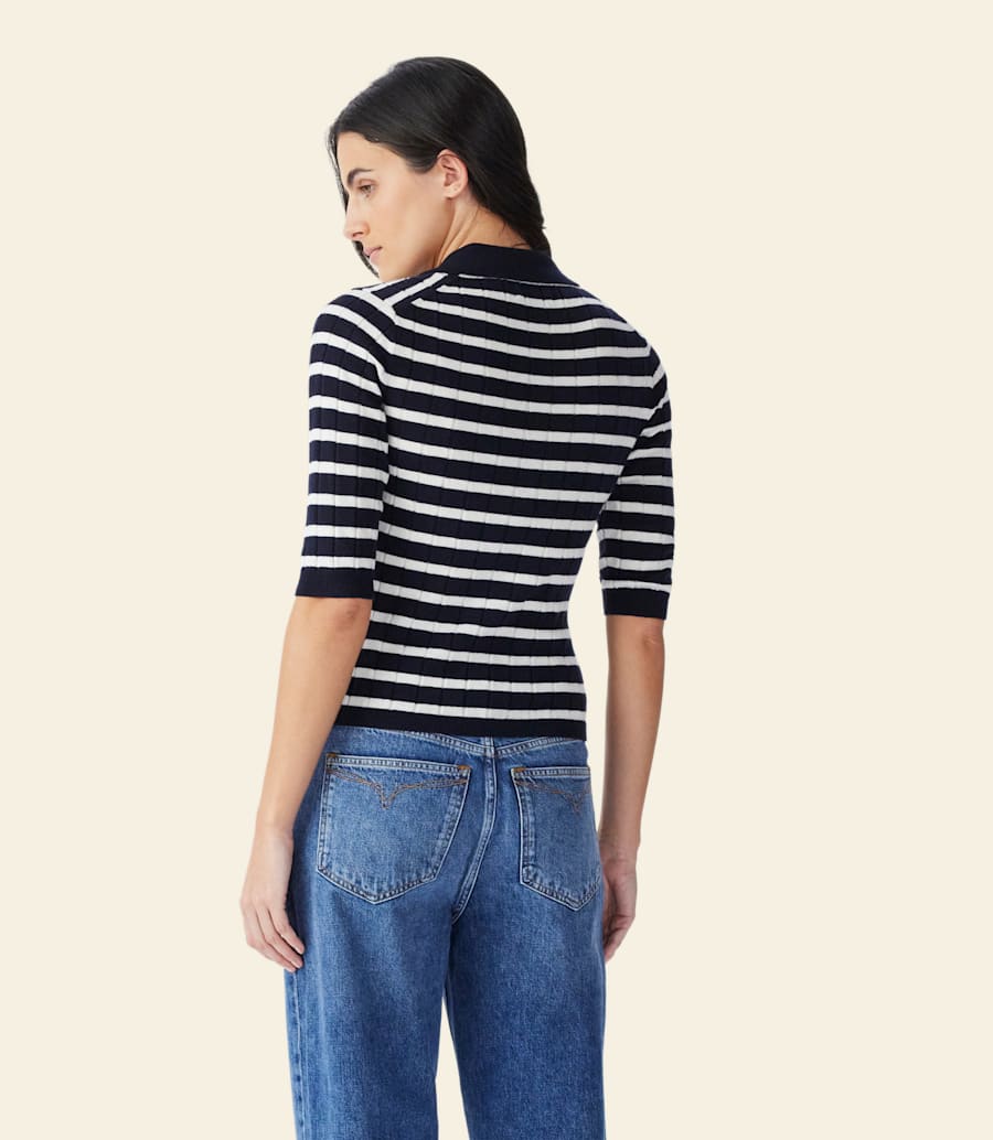 R.m. Williams Coomoora Collared Merino Knit