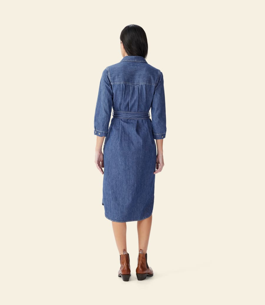 R.m. Williams Corunna Denim Shirt Dress