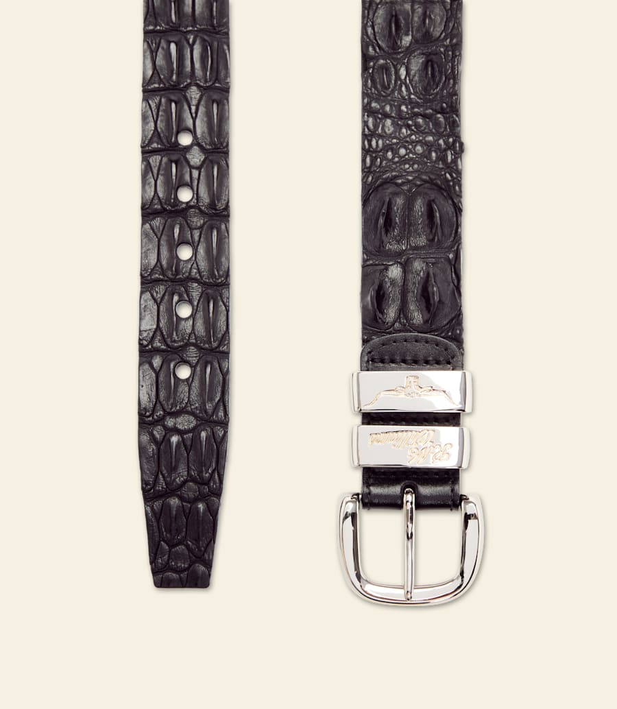 R.m. Williams Crocodile Drover Belt