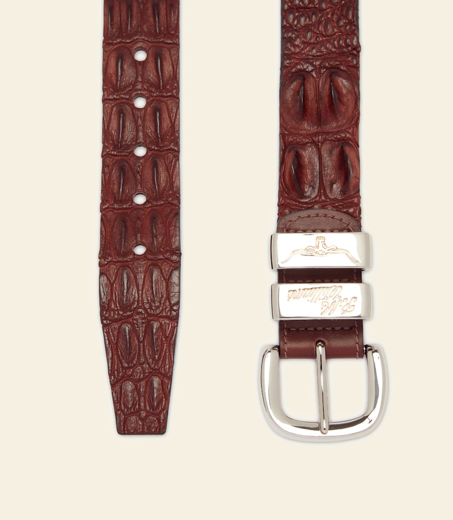 R.m. Williams Crocodile Drover Belt