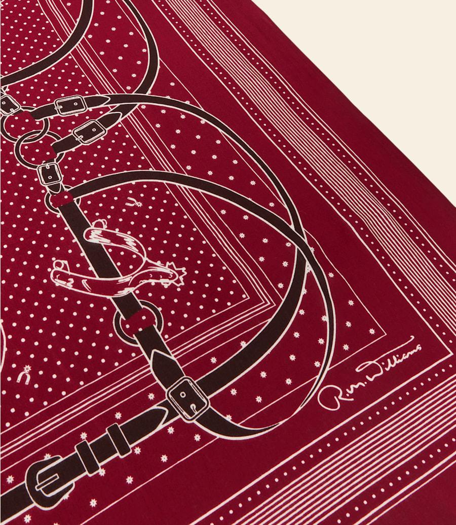 R.m. Williams Drawn Bridle Cotton Scarf