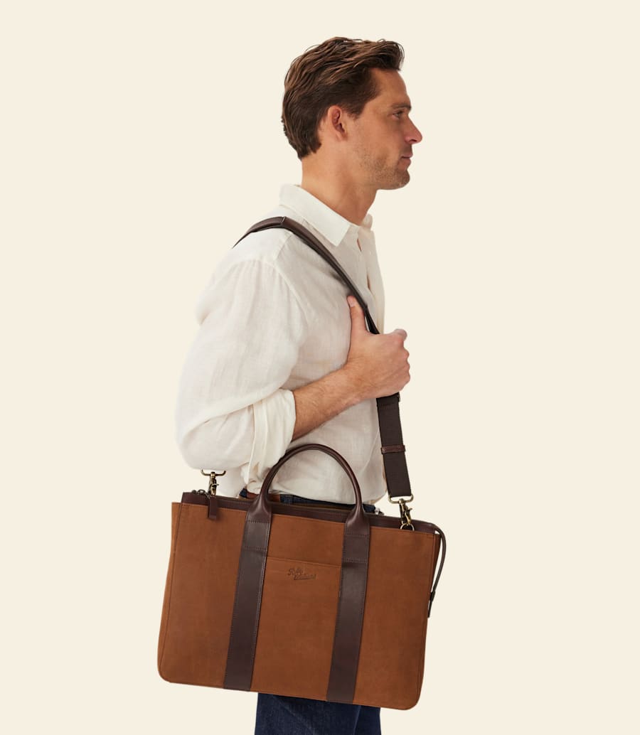 R.m. Williams Field Slim Briefcase