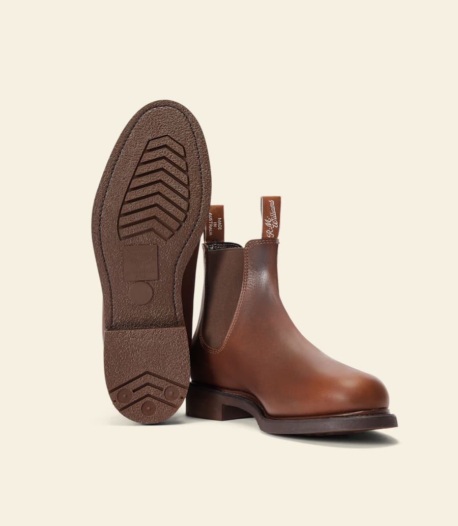 R.m. Williams Gardener Boot – Brown Oiled Leather