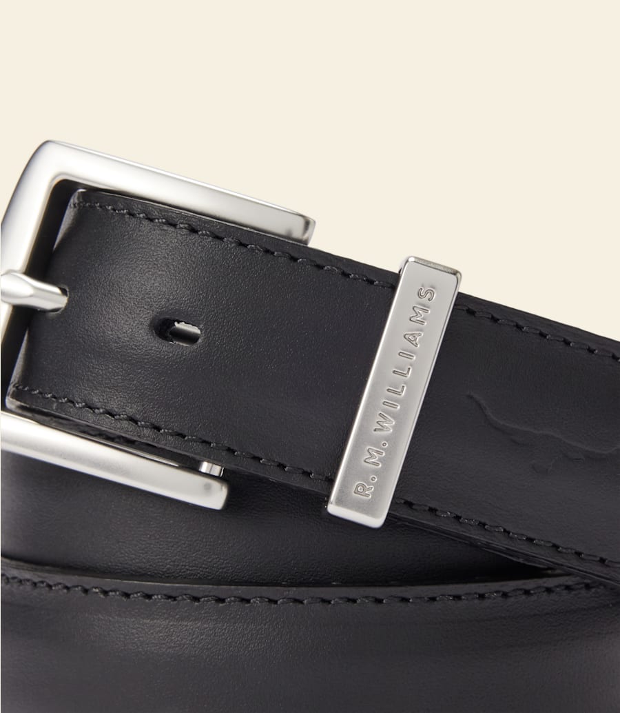 R.m. Williams Howe Stitched Belt