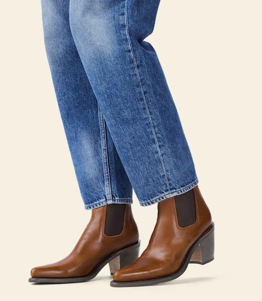 R.m. Williams Maya Boot – Tan Pull-up Leather