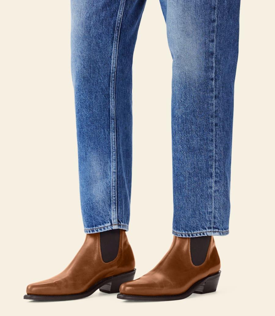 R.m. Williams Millicent Boot – Tan Pull-up Leather