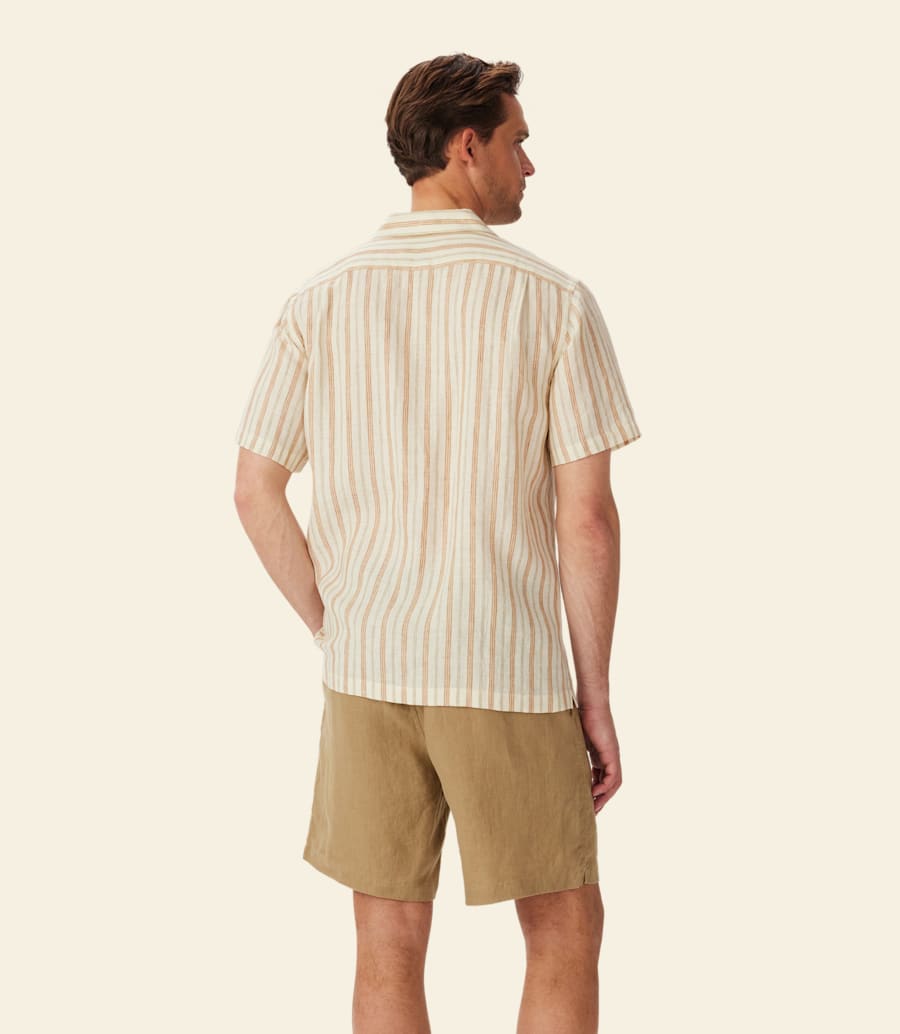 R.m. Williams Mullum Linen Resort Shirt