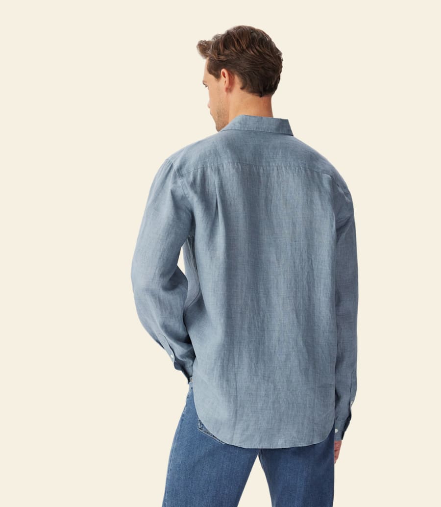 R.m. Williams Newman Classic Linen Shirt