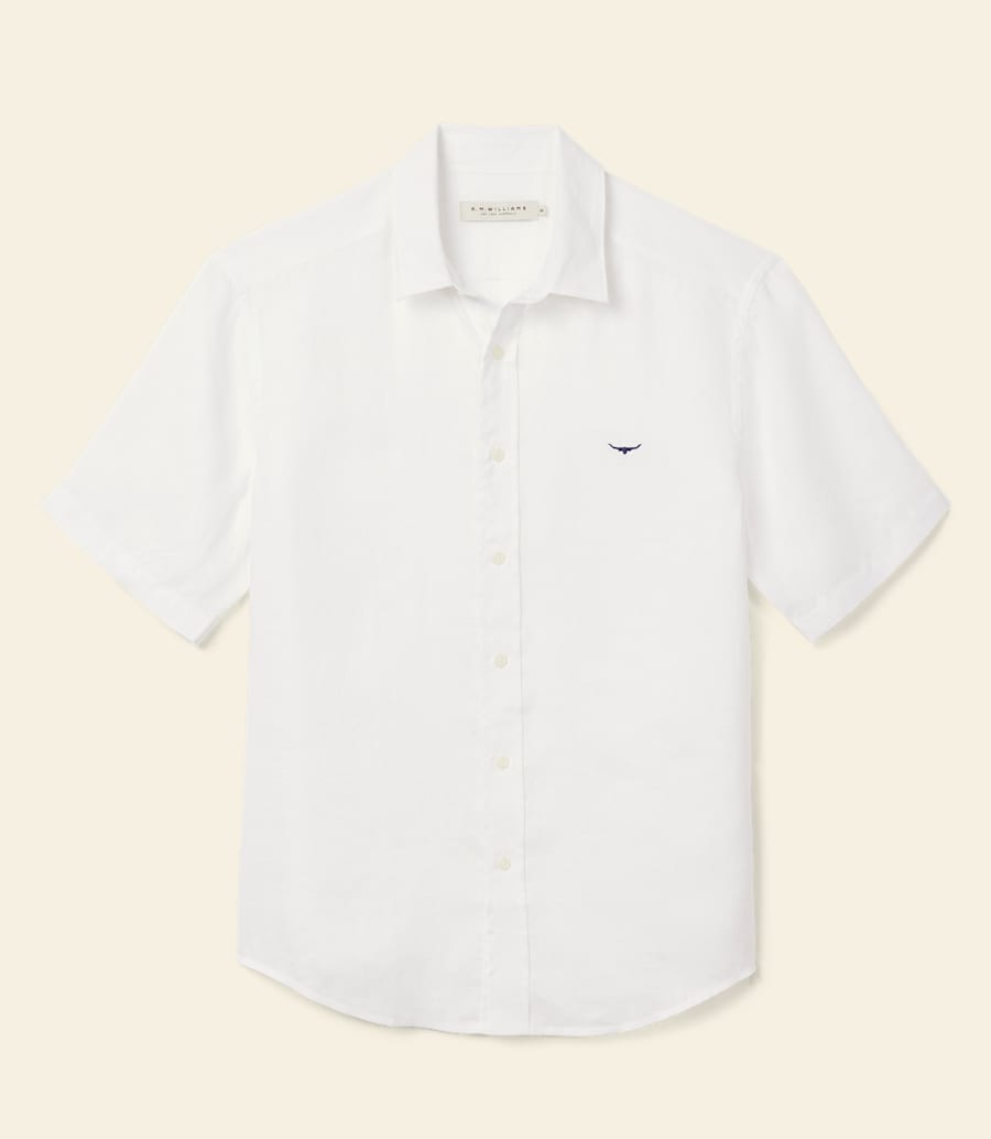 r.m. williams Newman linen short sleeve shirt