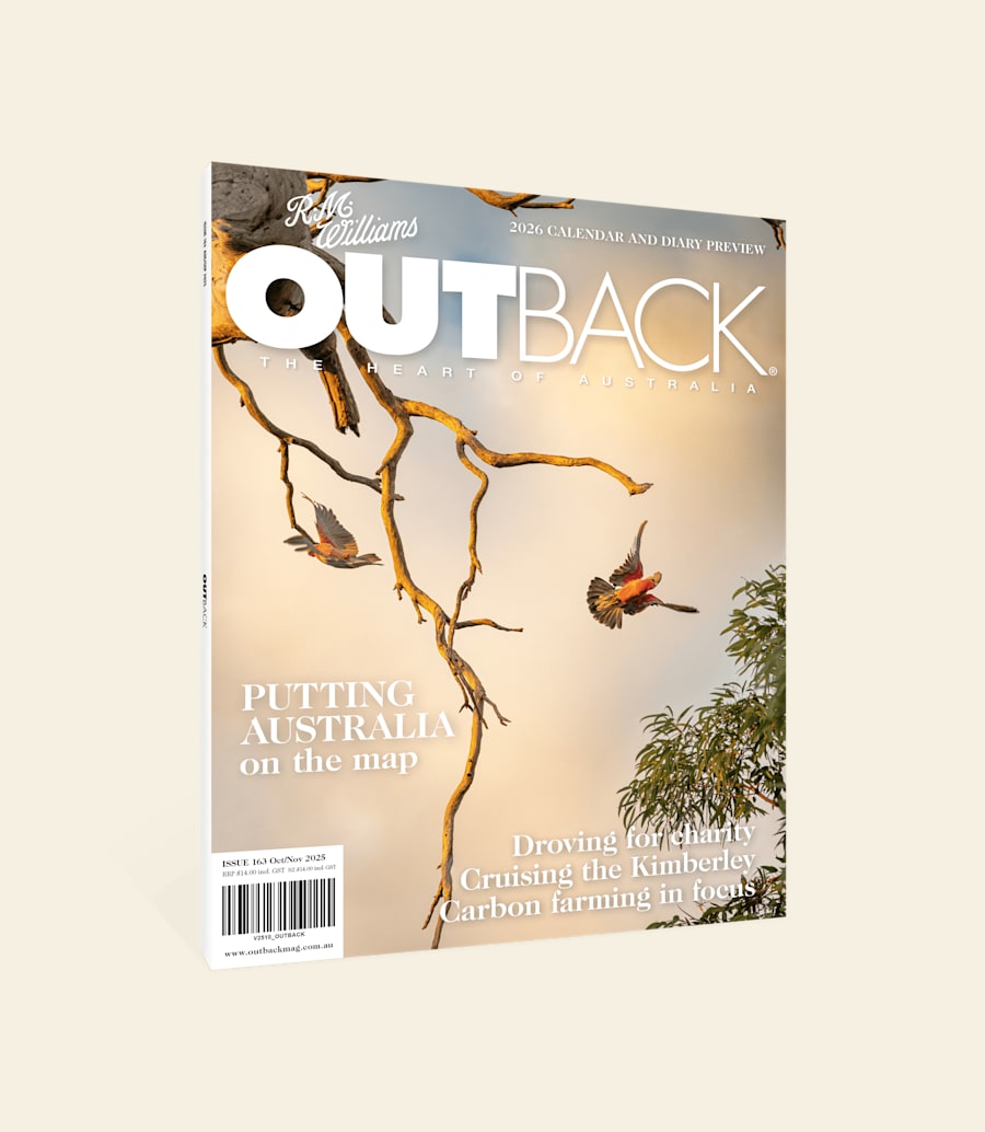 r.m. williams OUTBACK magazine 2 year subscription