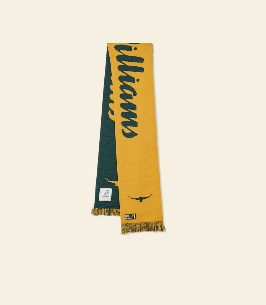 R.m. Williams RMW X Wallabies Scarf