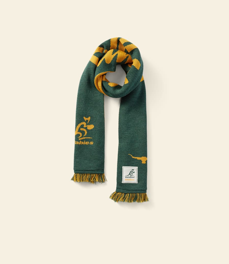 r.m. williams RMW x Wallabies scarf