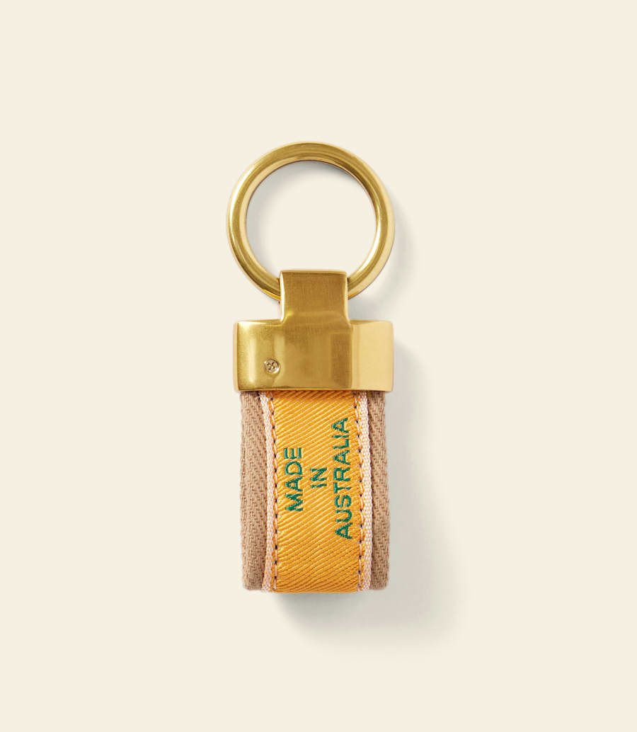 R.m. Williams RMW X Wallabies Tug Keyring
