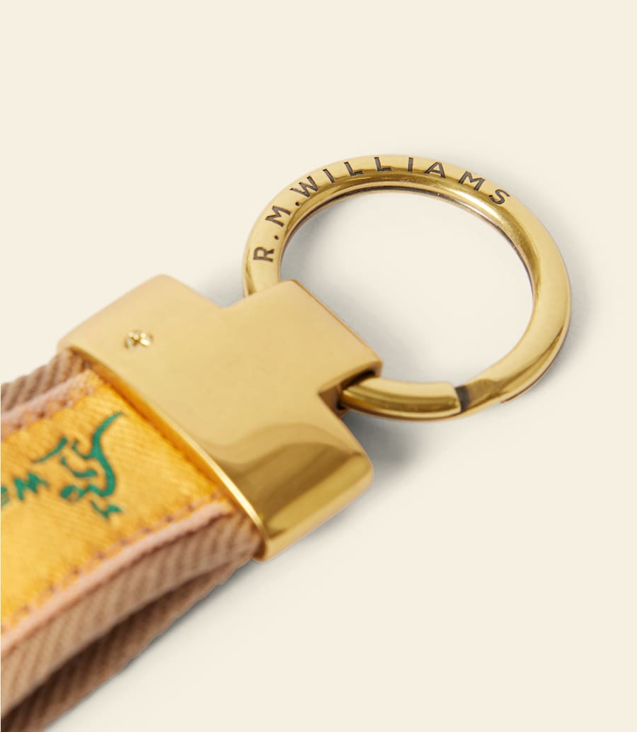 R.m. Williams RMW X Wallabies Tug Keyring