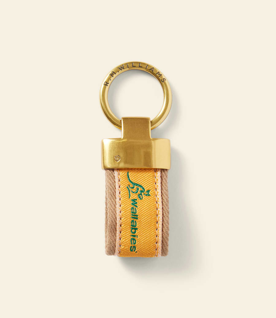 r.m. williams RMW x Wallabies tug keyring