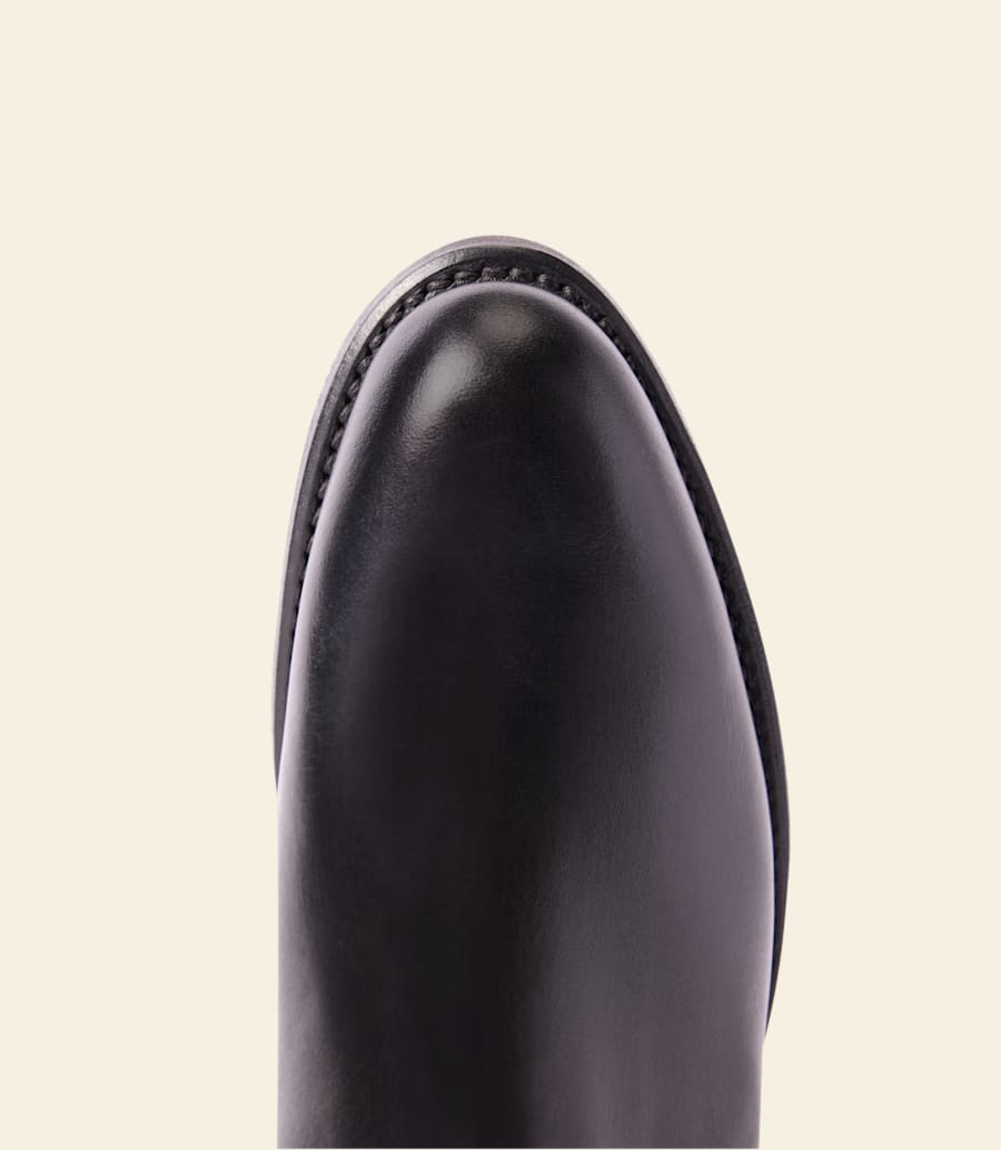R.m. Williams Rosebery Boot – Black Pull-up Leather