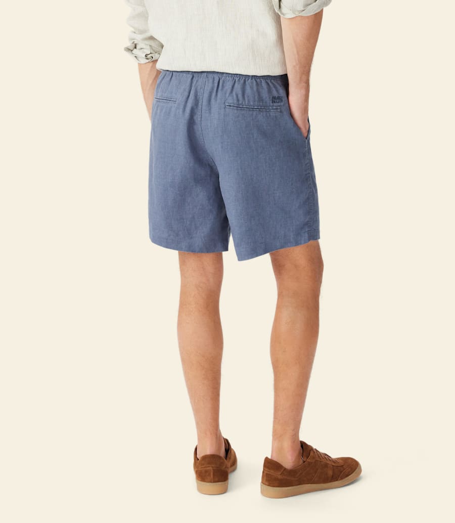 R.m. Williams Rugby Linen Short