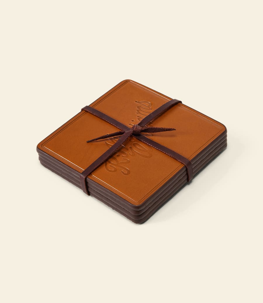 R.m. Williams Script Logo 4pc Coaster Set