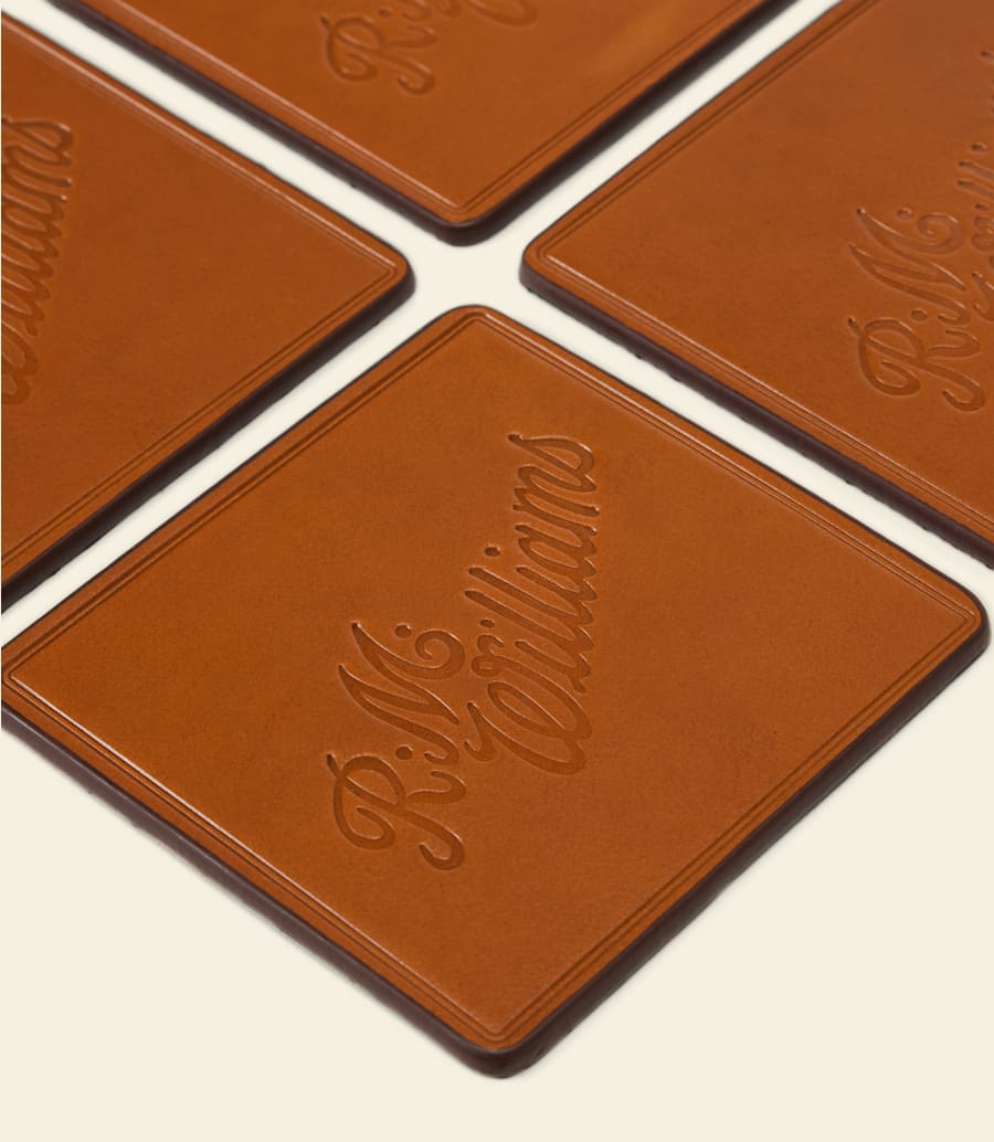 R.m. Williams Script Logo 4pc Coaster Set