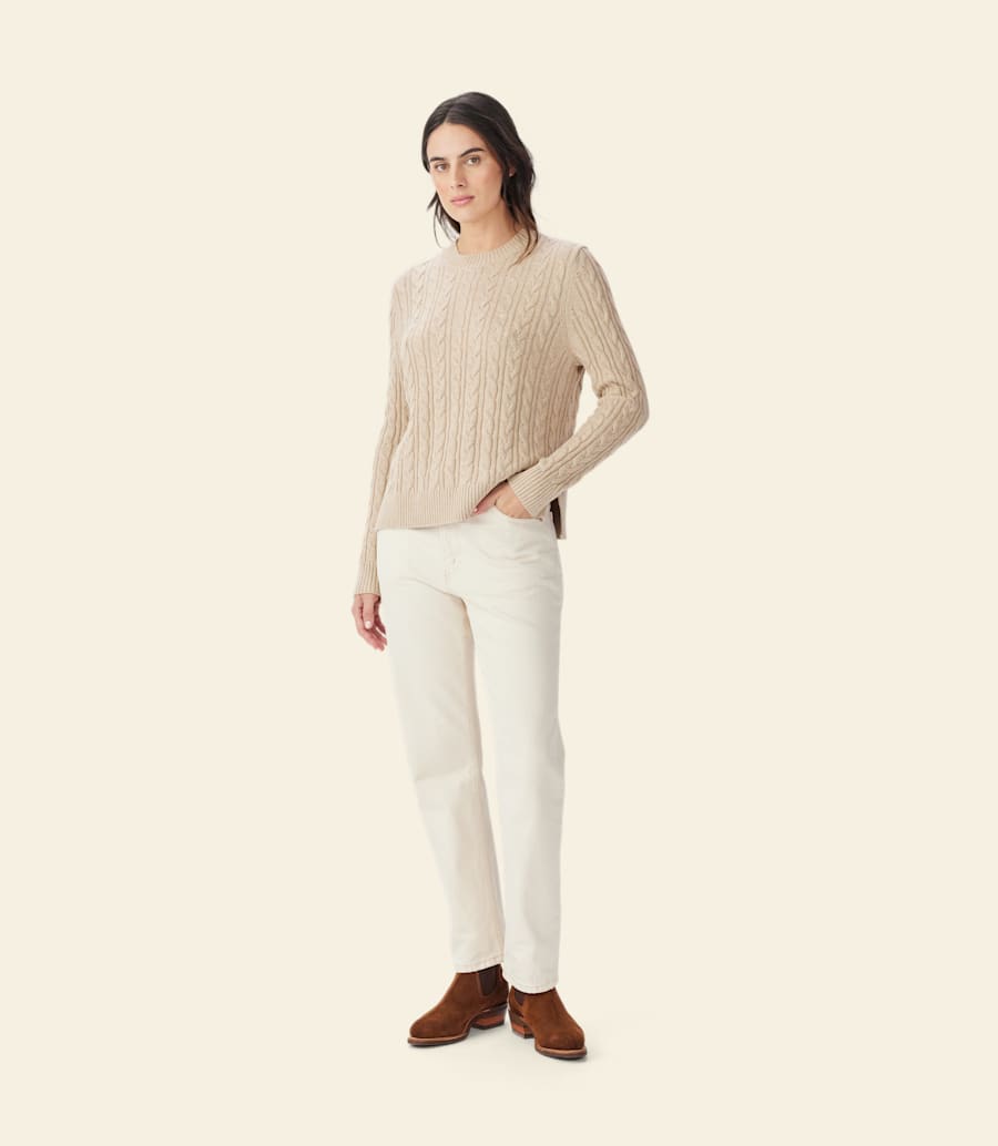 R.m. Williams Seaforth Cable Knit