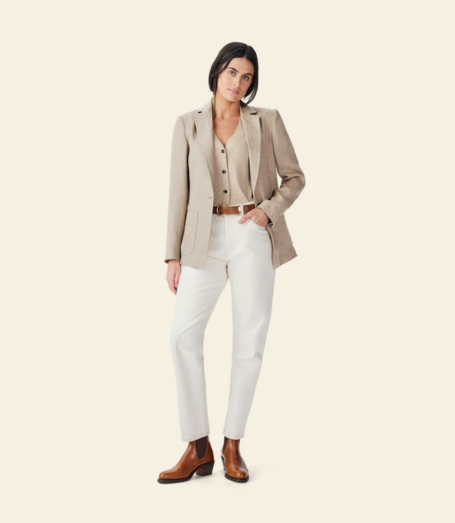 R.m. Williams Strahan Linen Blazer