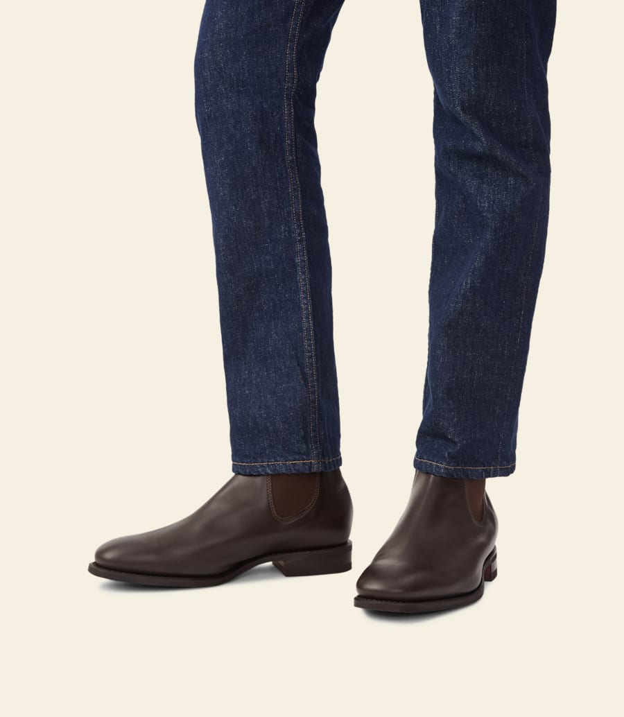 R.m. Williams Tambo Boot – Chestnut Yearling Leather