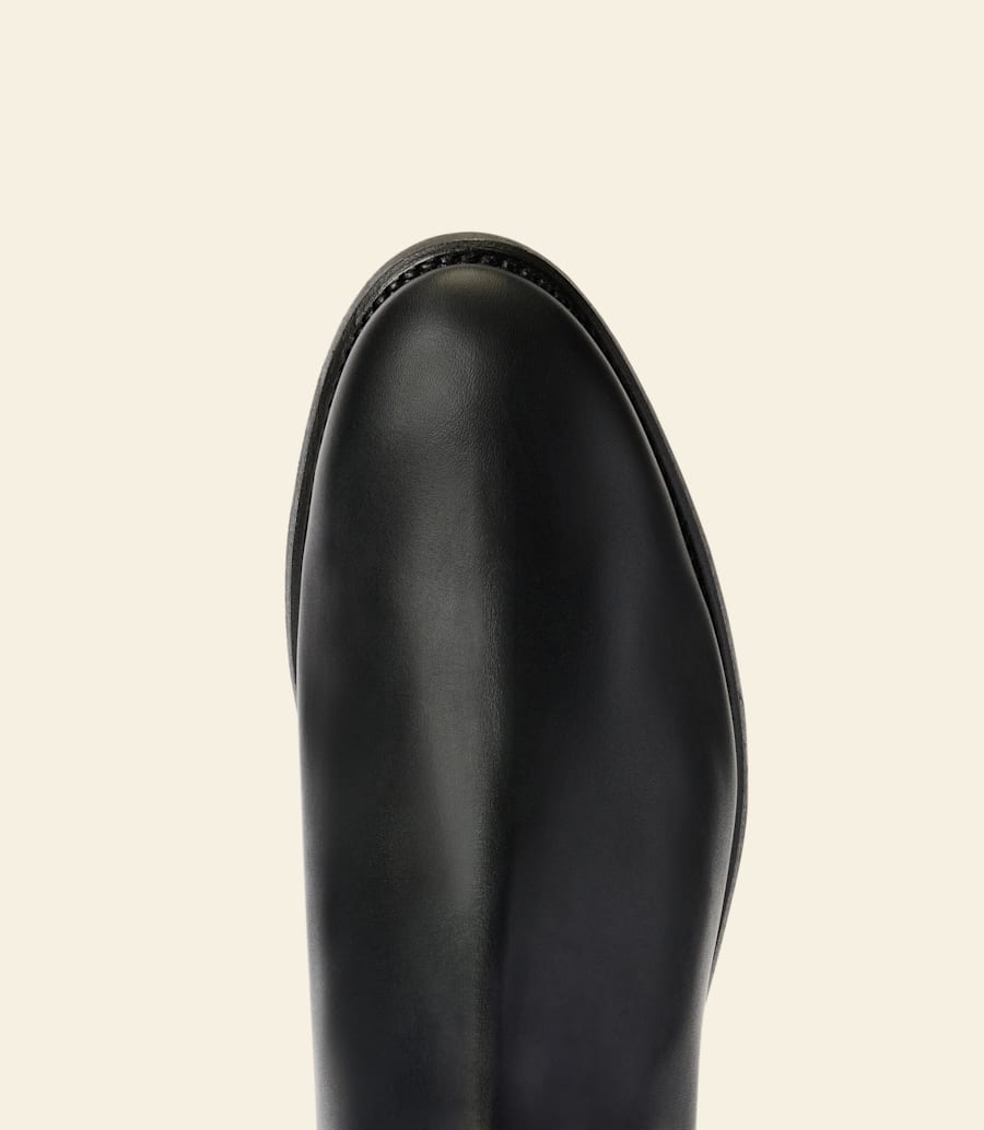 R.m. Williams Turnout Boot – Black Yearling Leather