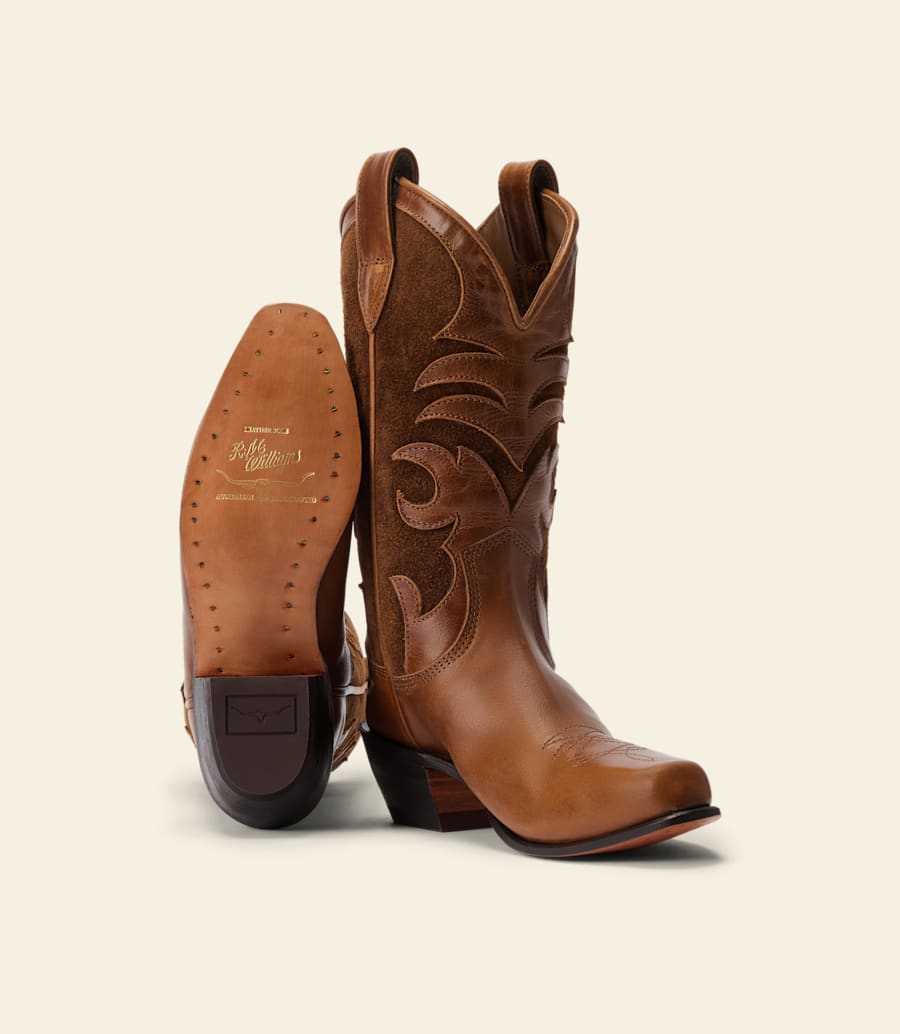 R.m. Williams Victoria Boot – Tan Pull-up Leather