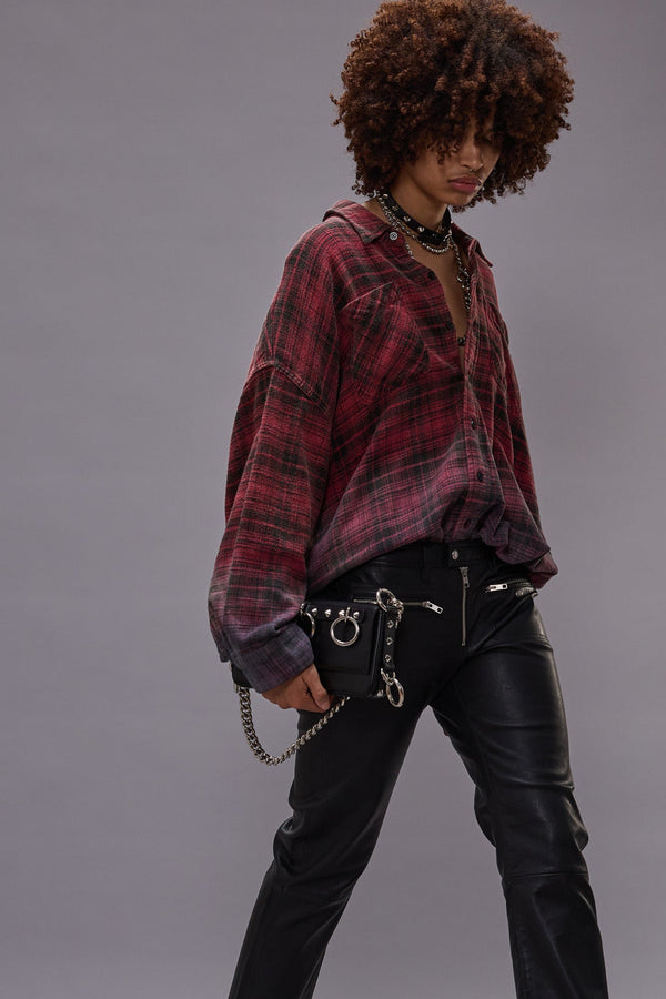 r.m. williams Santa Fe boot – stone waxed suede leather